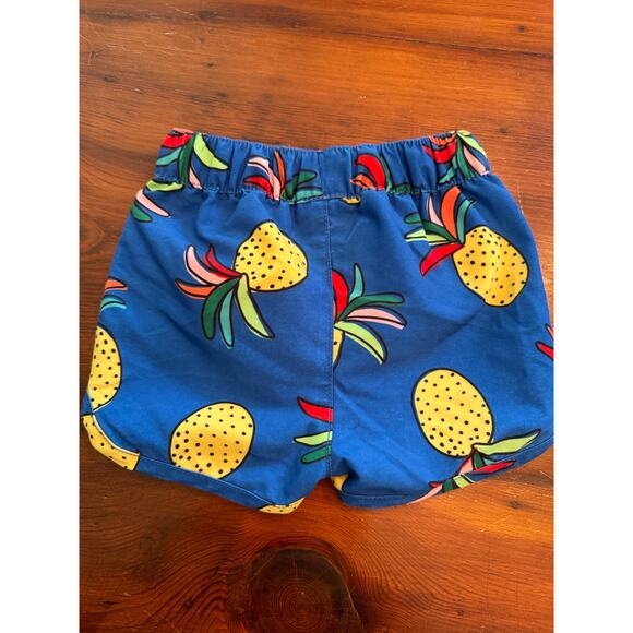 Hanna Andersson pineapple swim trunks biys size 3-6 months drawstring - Picture 2 of 3